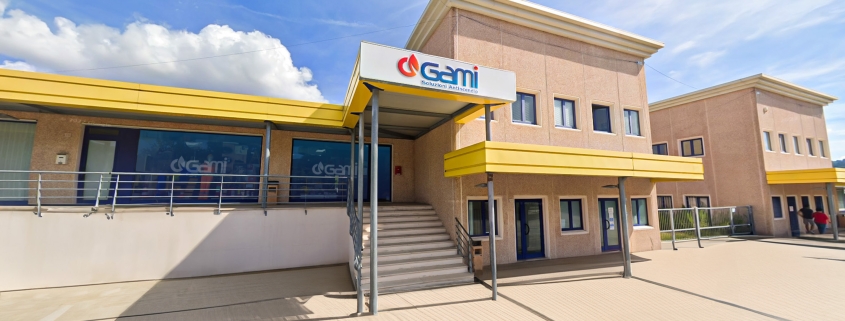 La nuova sede Gami a Canavacci di Urbino, provincia di Pesaro e Urbino.