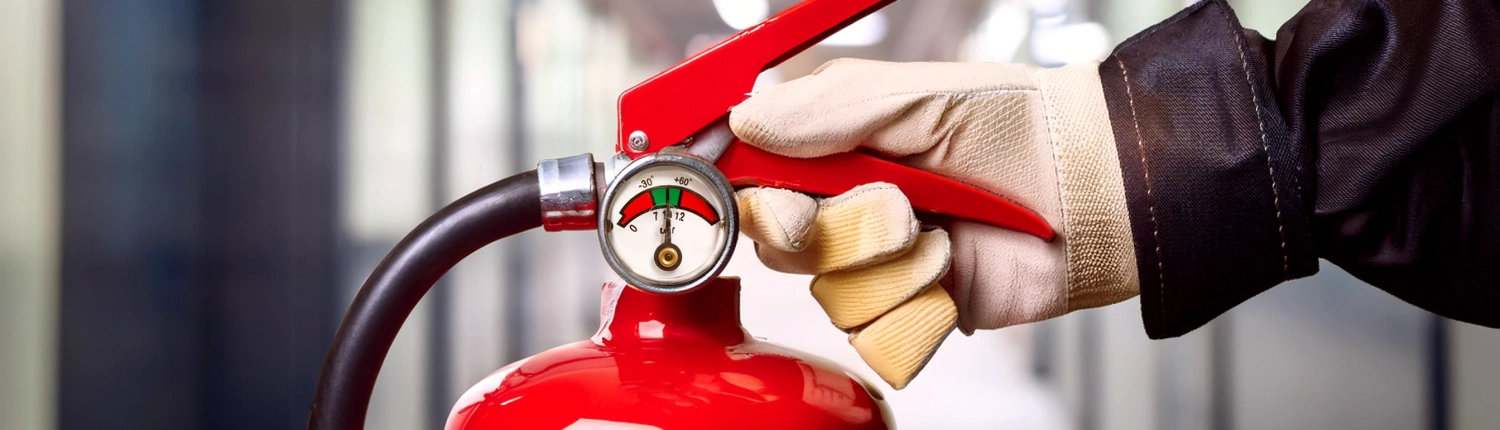 Estintore mano guanto copia