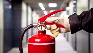 Estintore mano guanto copia