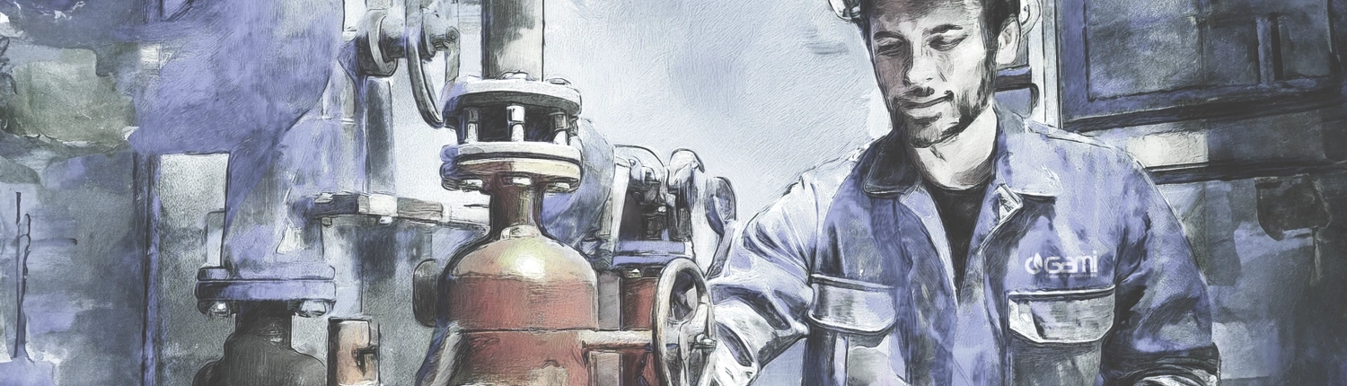 Operaio manutenzione impianto a secco