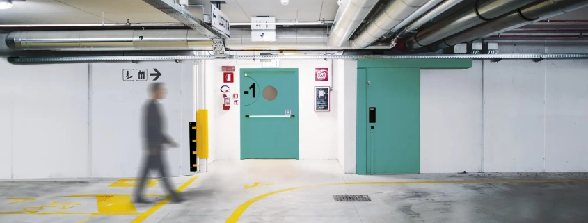 Autorimessa con porte tagliafuoco Ninz - Gami