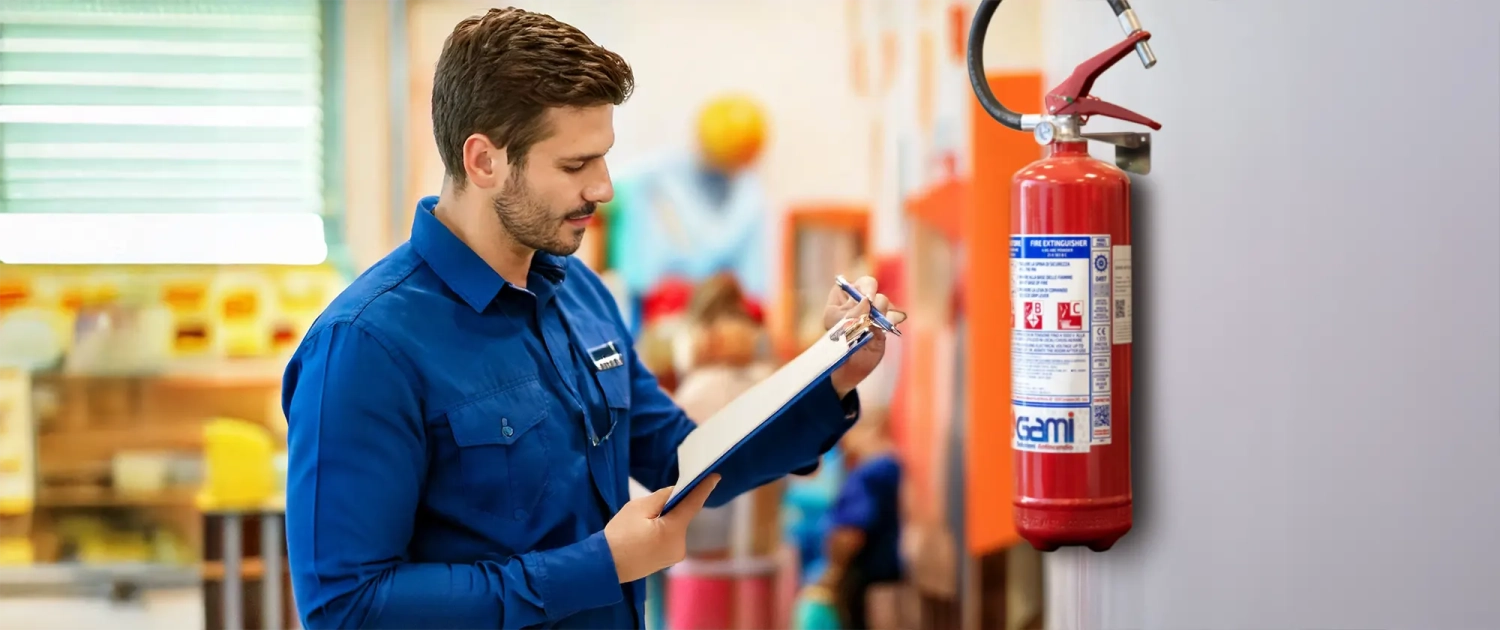 Tecnico manutenzione estintori