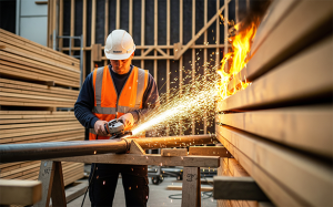 Incendi nei cantieri edili