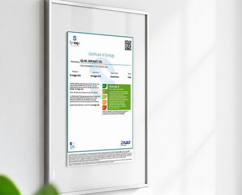 Certificato ESG - GAMI - Anteprima