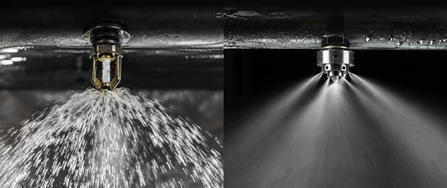 Sprinkler o Water Mist